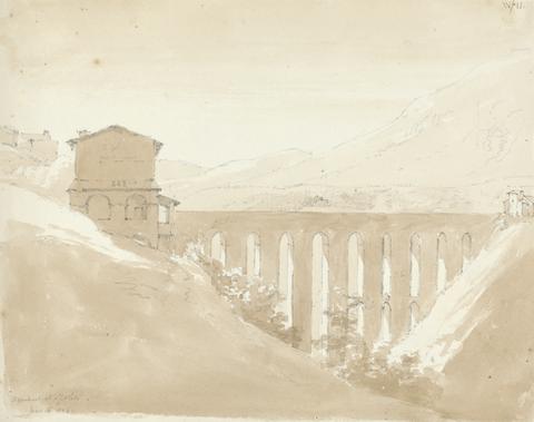 Sir Robert Smirke the younger Aqueduct at Spoleto
