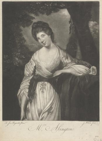 James Wilson Mrs. Frances Abington (née Barton)