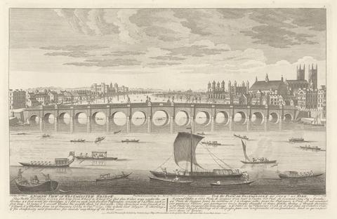 Nathaniel Parr A North View of Westminster Bridge