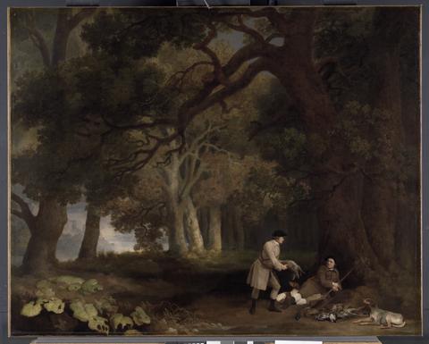 George Stubbs A Repose after Shooting