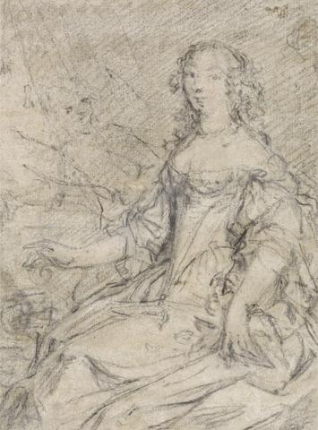 Sir Peter Lely Study for the Portrait of a Lady