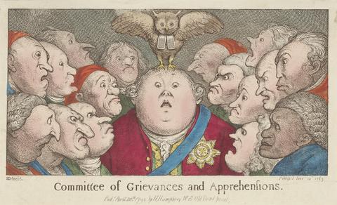 James Gillray Committee of Grievances and Apprehensions