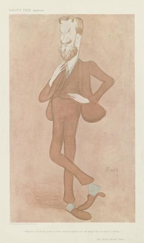 Sir Max Beerbohm Vanity Fair: Literary; 'Magnetic, He has the Power to Infect almost Everyone with the Delight he takes in Himself', Mr. George Bernard Shaw