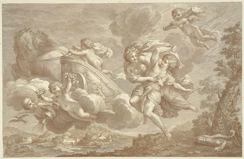 Francesco Bartolozzi RA The Rape of Cephalus By Aurora