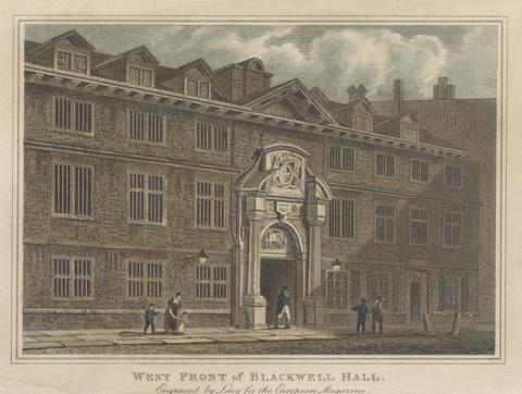 West Front of Blackwell Hall