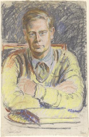 Duncan Grant David Garnett portrait