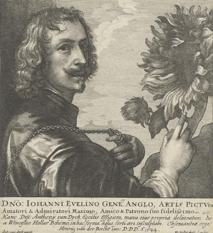 Wenceslaus Hollar Dno. Johanni Evelino Gene.so Anglo, Artis Pictura