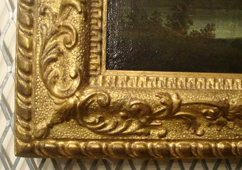 unknown framemaker British, Venetian Rococo, 'Canaletto' frame