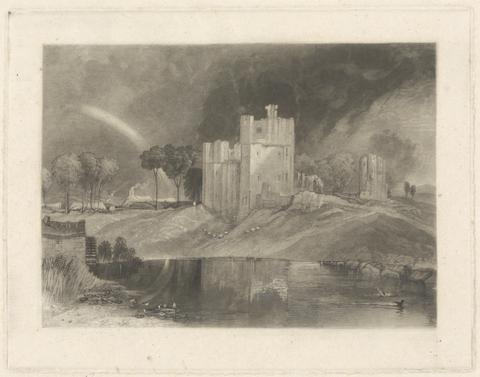 William Say Brougham Castle, near the Junction of the Rivers Eamont and Lowther