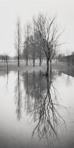Michael Kenna Reflection, Richmond, Surrey, England #62/90