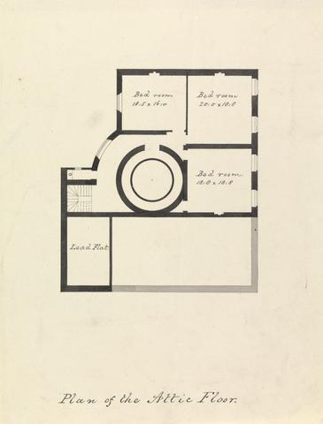 Henry Phillip Hope Adrian Hope's House I: Plan of the Attic Floor