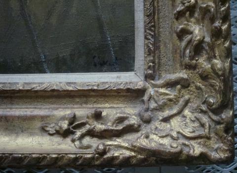 British Régence-Louis XV transitional style frame