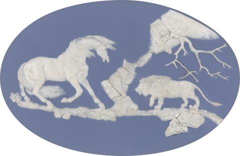 Josiah Wedgwood Horse Frightened by a Lion (Episode A)