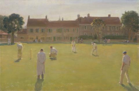 Douglas Stannus Gray Cricket on the Green, Southwick