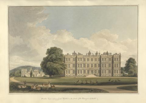 John Buckler FSA South View of Longleat, Wiltshire; the Seat of the Marquis of Bath