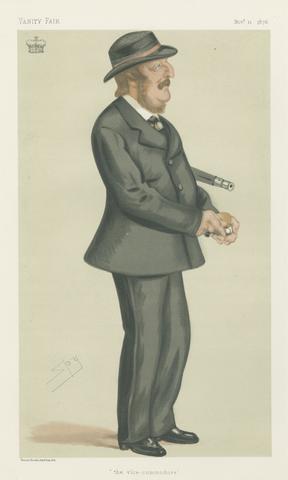 Leslie Matthew 'Spy' Ward Vanity Fair: Military and Navy; 'The Vice-Commodore', The Marquess of Londonderry, November 11, 1876