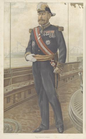 Jean Baptiste Guth Vanity Fair: Military and Navy; Vice Admiral Caillard, July 20, 1905