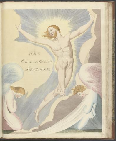 William Blake Young's Night Thoughts, Page 65, Night the Fourth, "The Christian Triumph."