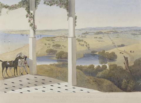 James Hakewill Holland Estate, St. Thomas in the East, View from the Change of Air House