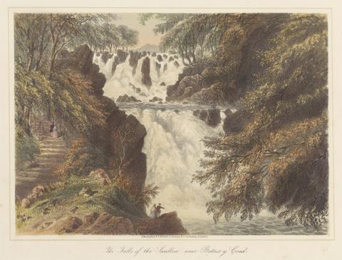 unknown artist The Falls of the Swallow, near Bettws y Coed