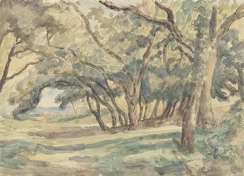 Roger Fry Wooded Glade near St. Tropez