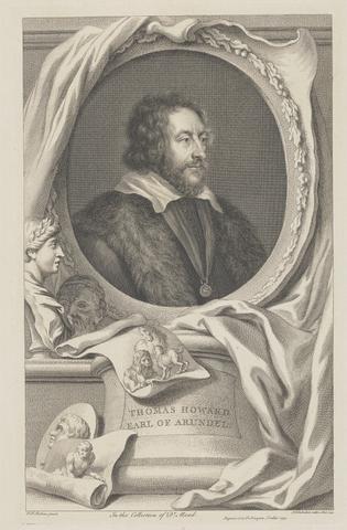 Jacobus Houbraken Thomas Howard Earl of Arundel