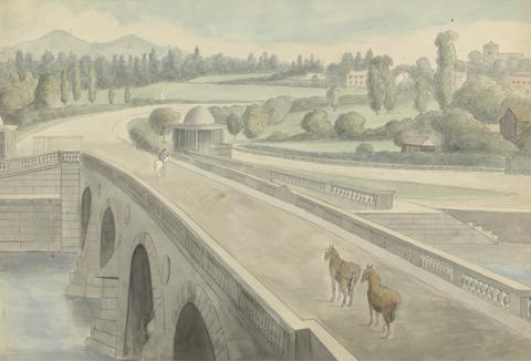 Edward Francis Burney The Bridge