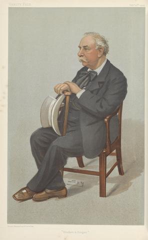 Leslie Matthew 'Spy' Ward Vanity Fair: Musicians; 'Student and Singer', Mr. Charles Santley, February 27, 1902