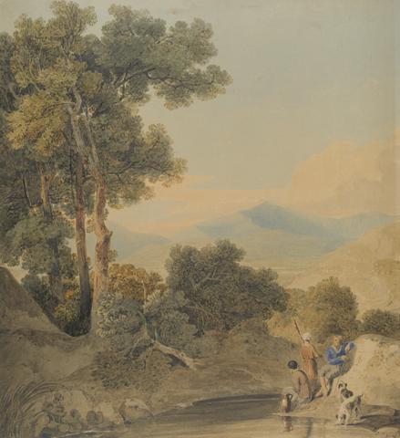 William Havell Landscape with figures