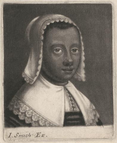 John Smith Head and Shoulders of a Young Woman in Three-quarter Profile to Right