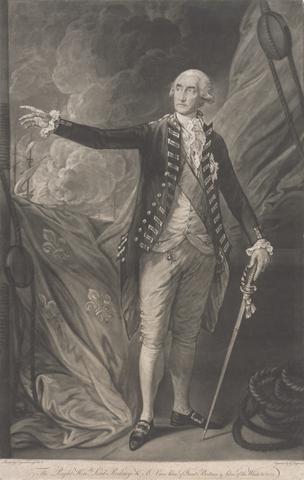Gainsborough Dupont The Right Honorable Lord Rodney, K.B., Vice Admiral of Great Britain