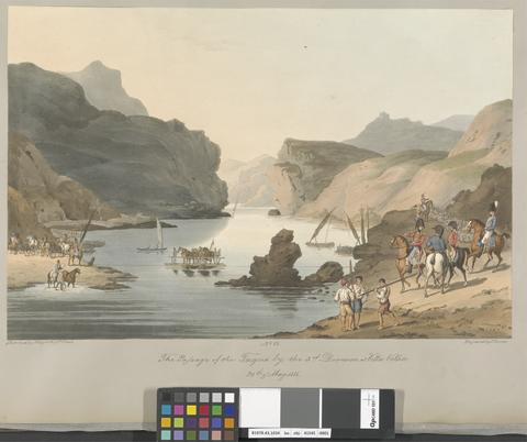 Charles Turner No. 11 The Passage of the Tagus by the 3rd Division at Villa Velha, 20 May 1811