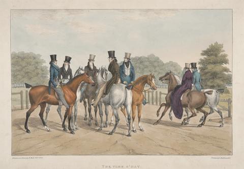 Edward Hull Riding [a pair]: 1. The Time O'Day