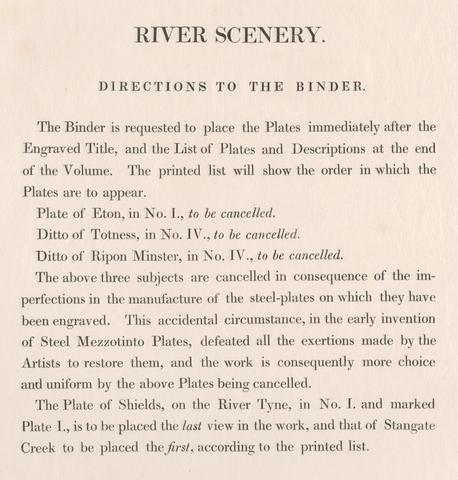 unknown artist River Scenery (Directions to the Binder)