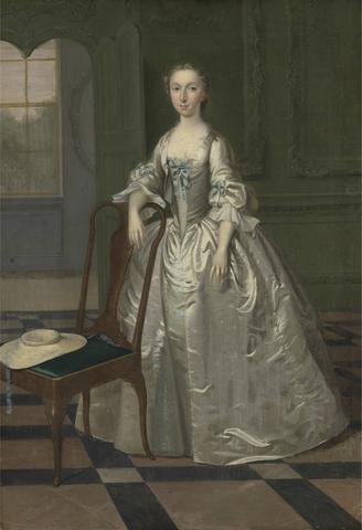 Arthur Devis A Lady in a Drawing Room