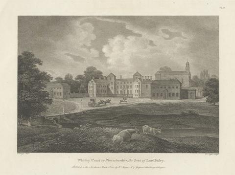 William Angus Witley Court in Worcestershire, the Seat of Lord Foley