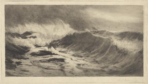 Otto S. Webber The Stormy Sea