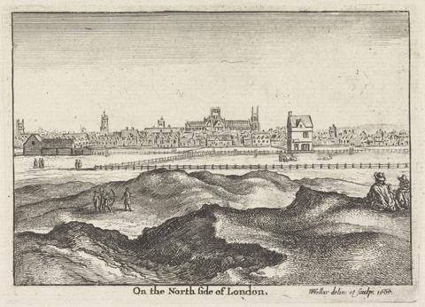 Wenceslaus Hollar On the North Side of London
