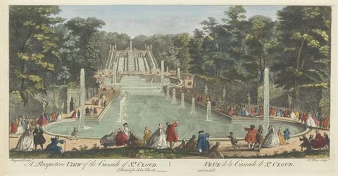 Nathaniel Parr A Perspective View of the Cascade of St. Cloud