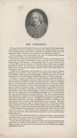 William Holl Dr. Johnson