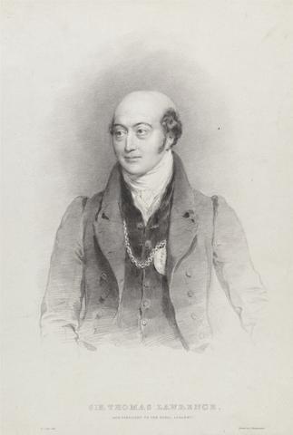 unknown artist Thomas Lawrence, Late President of the Royal Academy