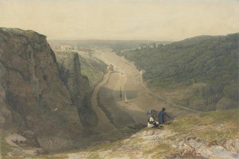 Francis Danby The Avon Gorge, Looking toward Clifton