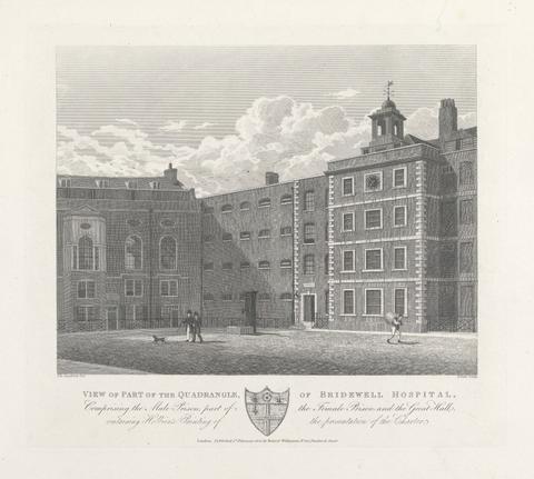 unknown artist View of Part of the Quadrangle of Bridwell Hospital