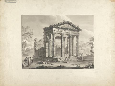 James Bruce Temple of Jupiter and Minerva