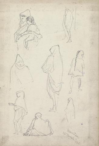 William Simpson Studies of Women and Children, Amritsar, 26 March 1860