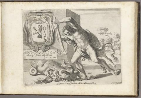 Francesco Curti Frontispiece: Hercules Fighting the Hydra