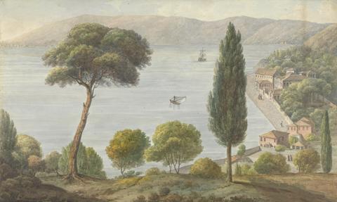 Willey Reveley Views in the Levant: View From a Hillside Over Looking a Seaside Village in Turkey