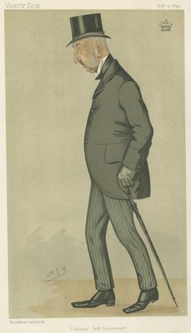 Leslie Matthew 'Spy' Ward Politicians - Vanity Fair. 'Colonial Self-Government'. The Rt. Hon. Lord Norton. 27 September 1892