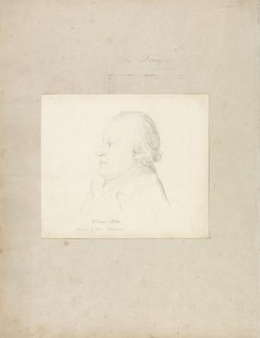 John Flaxman Portrait of William Blake