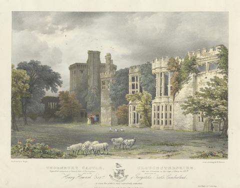 Louis Haghe Thornbury Castle, Gloucestershire